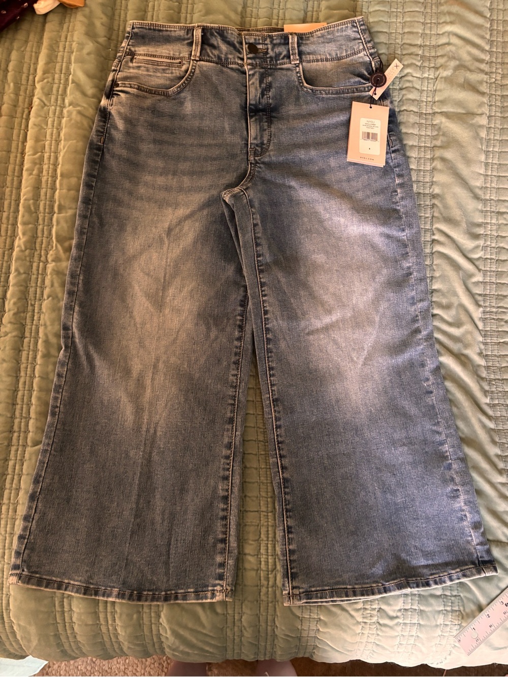 NYDJ Women’s Light Blue Flare Jeans